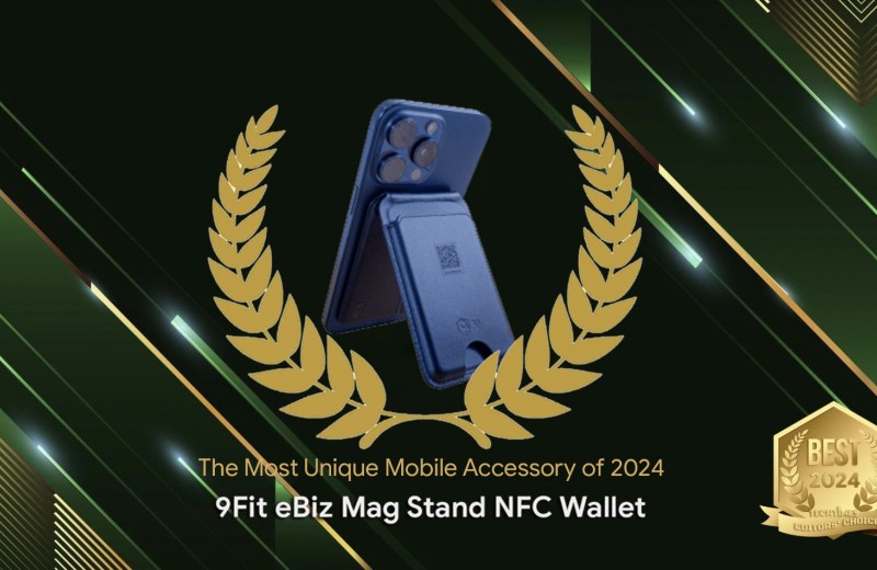 TechTimes Editors’ Choice 2024: 9Fit eBiz Mag Stand NFC Wallet – The Most Unique Mobile Accessory