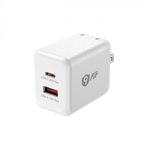 9FIT Wall Charger GaN PD 35W 1A1C Foldable US